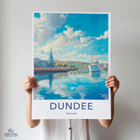 Dundee Poster - Scotland Wall Art