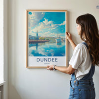 Dundee Poster - Scotland Wall Art