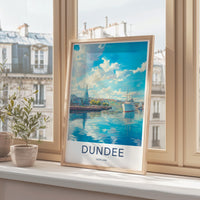 Dundee Poster - Scotland Wall Art