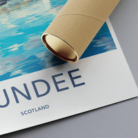 Dundee Poster - Scotland Wall Art
