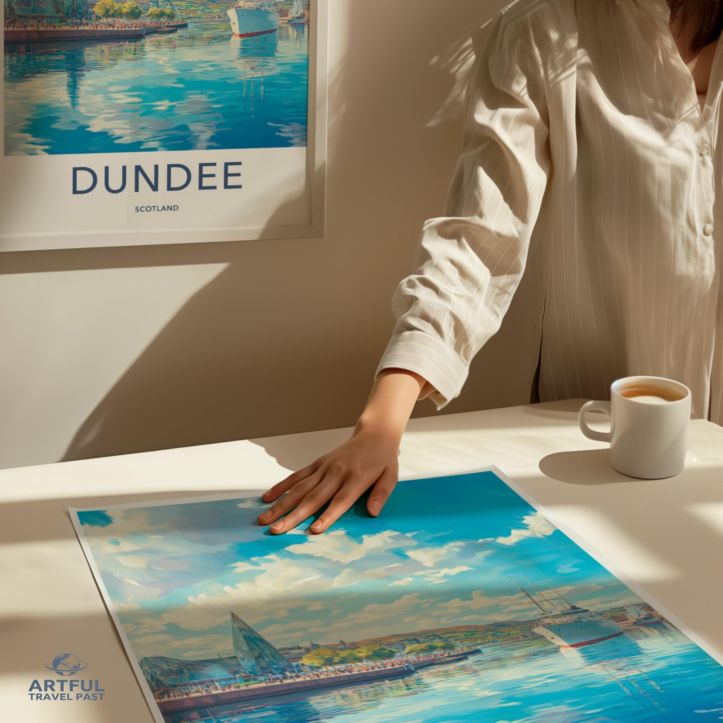Dundee Poster - Scotland Wall Art