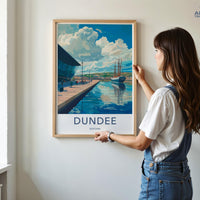 Dundee Poster - Scotland Wall Art