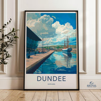 Dundee Poster - Scotland Wall Art