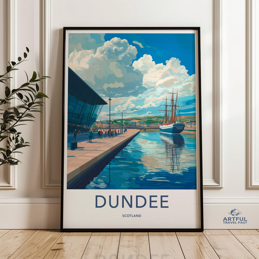 Dundee Poster - Scotland Wall Art