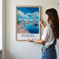 Dundee Poster - Scotland Wall Art