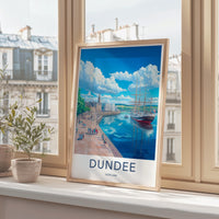 Dundee Poster - Scotland Wall Art