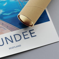 Dundee Poster - Scotland Wall Art
