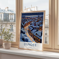 Dundee Poster - Scotland Wall Art