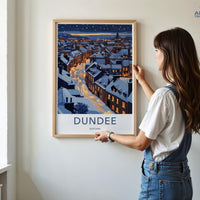 Dundee Poster - Scotland Wall Art
