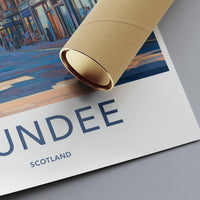 Dundee Poster - Scotland Wall Art