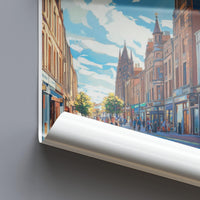 Dundee Poster - Scotland Wall Art