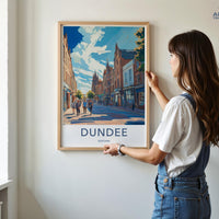 Dundee Poster - Scotland Wall Art