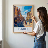 Dundee Poster - Scotland Wall Art