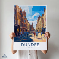 Dundee Poster - Scotland Wall Art