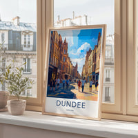 Dundee Poster - Scotland Wall Art