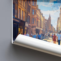 Dundee Poster - Scotland Wall Art