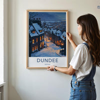Dundee Poster - Scotland Wall Art