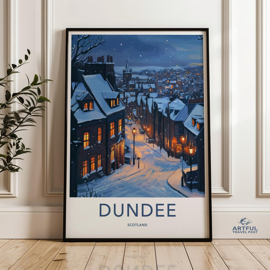Dundee Poster - Scotland Wall Art