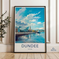 Dundee Poster - Scotland Wall Art