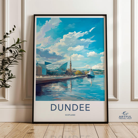 Dundee Poster - Scotland Wall Art