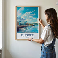 Dundee Poster - Scotland Wall Art