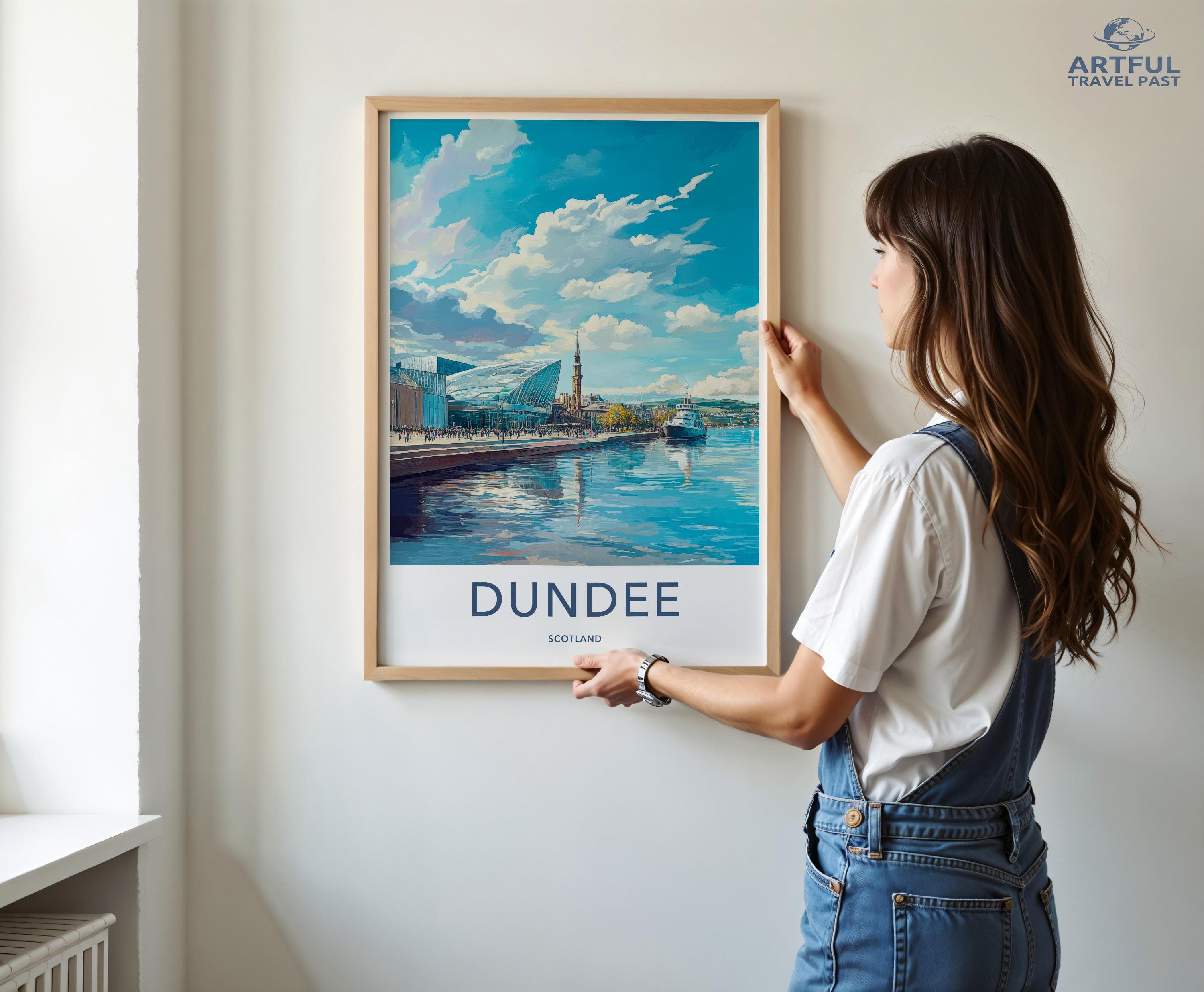 Dundee Poster - Scotland Wall Art