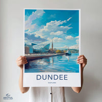Dundee Poster - Scotland Wall Art