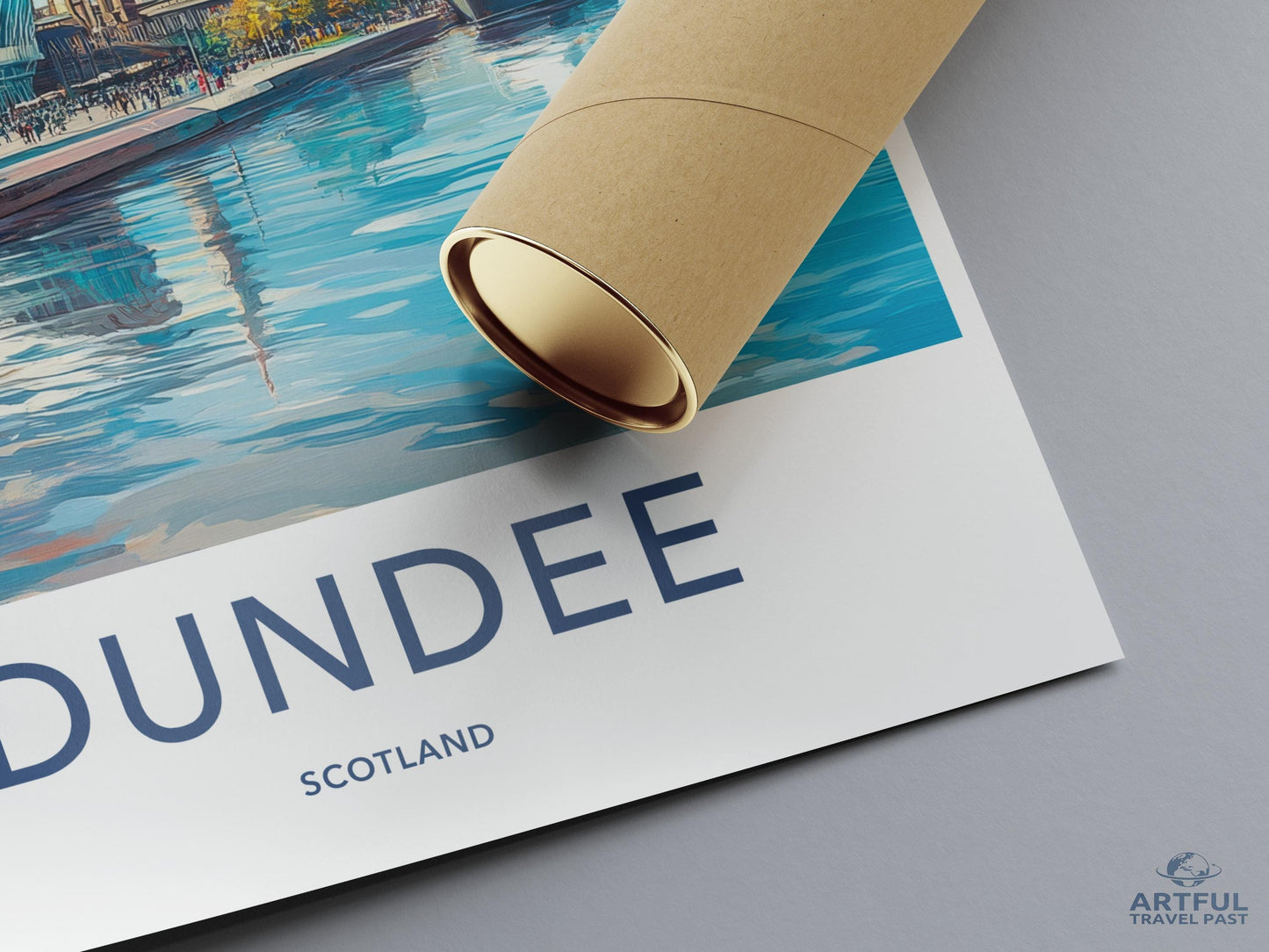 Dundee Poster - Scotland Wall Art
