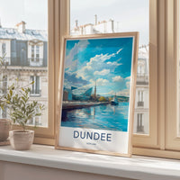 Dundee Poster - Scotland Wall Art