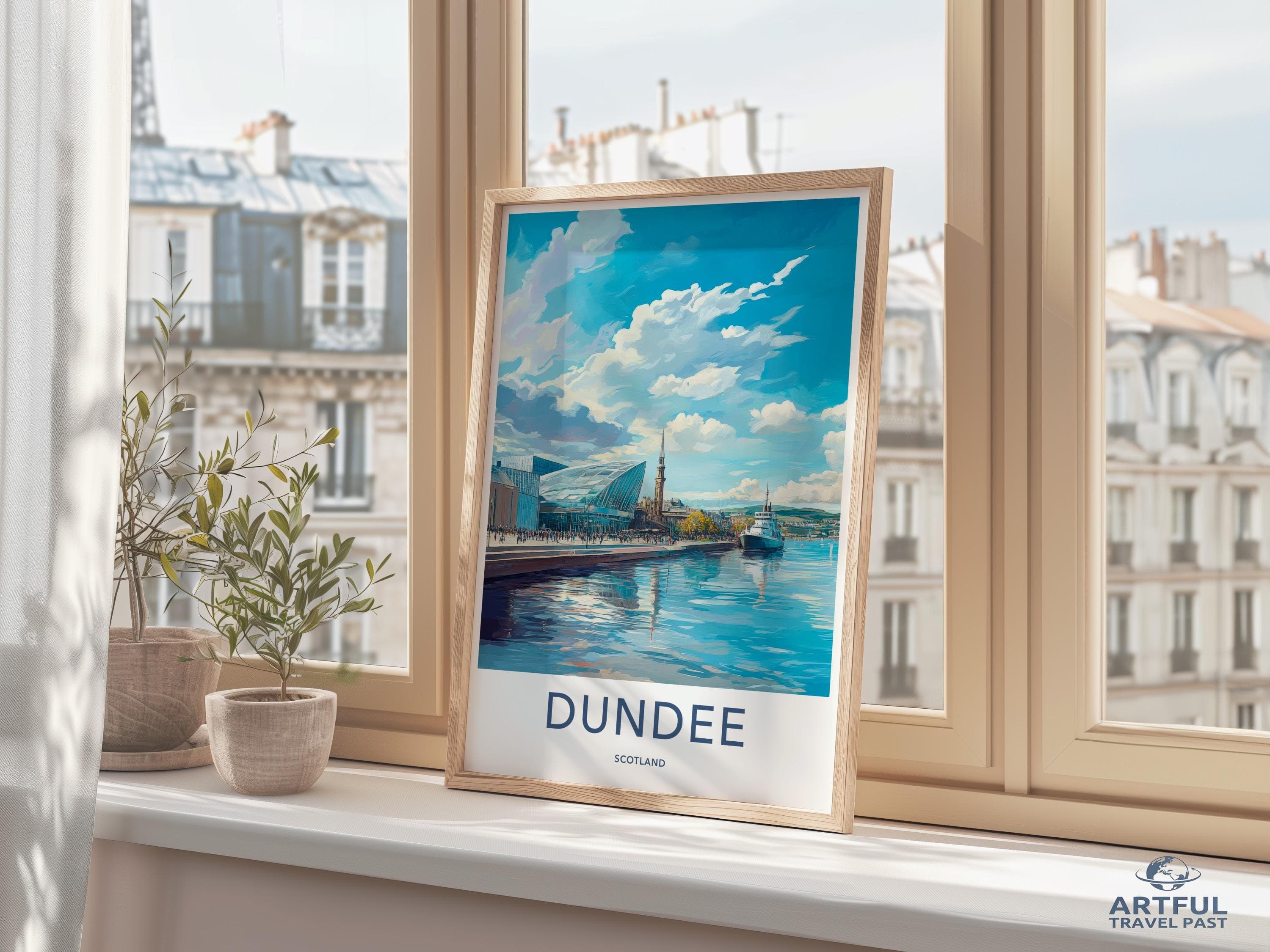 Dundee Poster - Scotland Wall Art