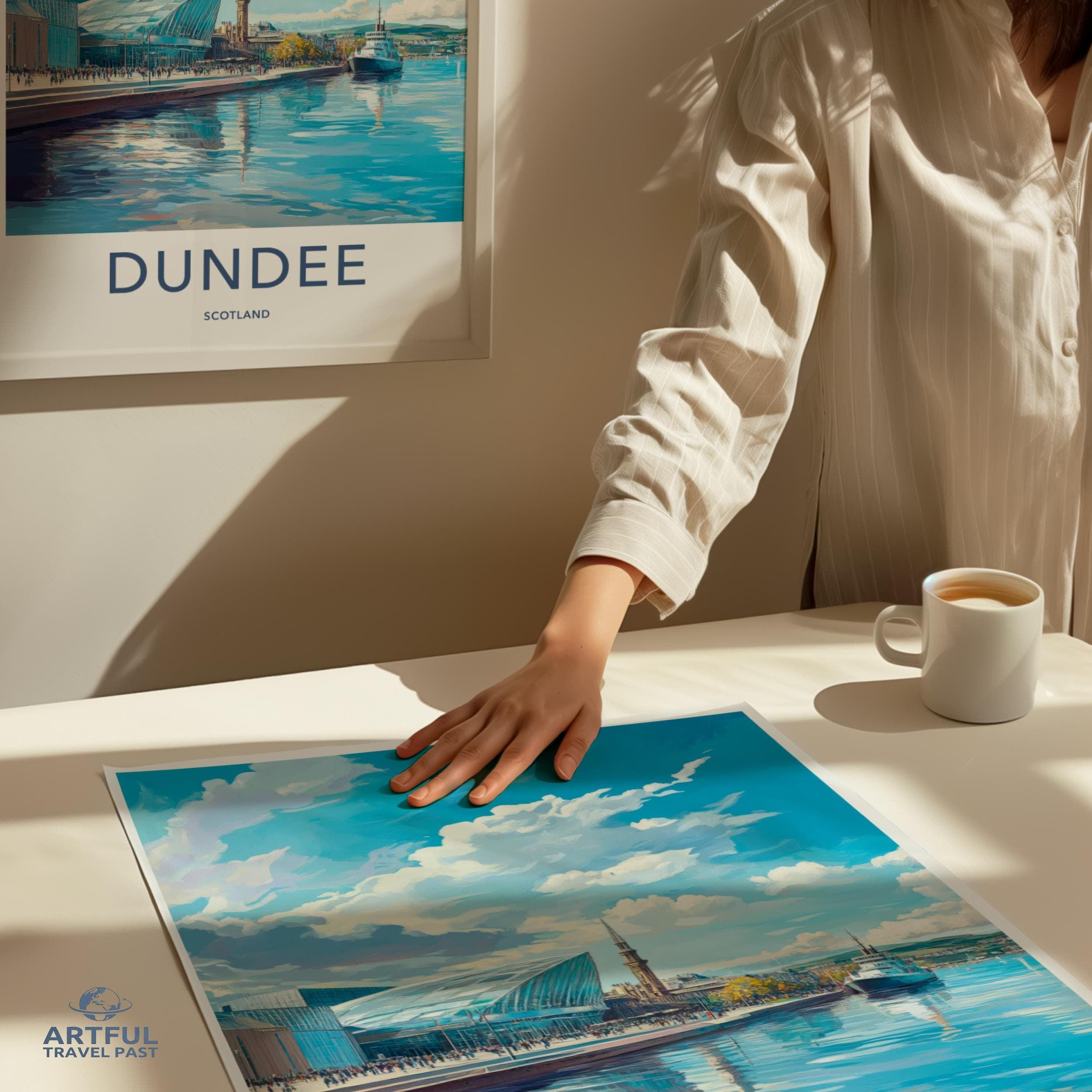 Dundee Poster - Scotland Wall Art