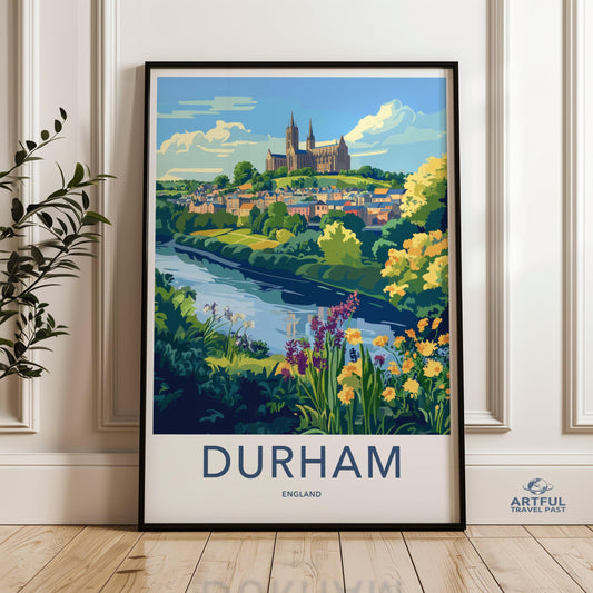 Durham Poster - England Wall Art
