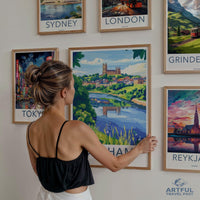 Durham Poster - England Wall Art
