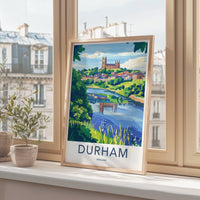 Durham Poster - England Wall Art