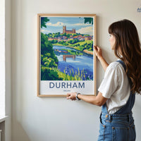 Durham Poster - England Wall Art