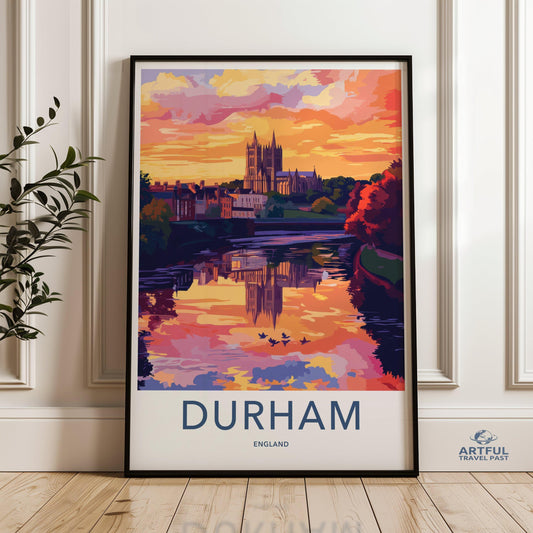 Durham Poster - England Wall Art