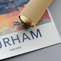 Durham Poster | England Wall Art | UK Decor