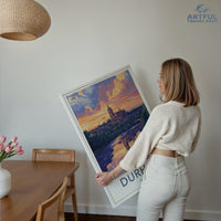 Durham Poster | England Wall Art | UK Decor