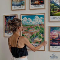 Durham Poster - North Carolina Wall Art