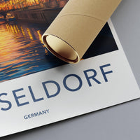 Düsseldorf Poster - Germany Wall Art