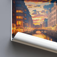 Düsseldorf Poster - Germany Wall Art