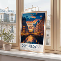 Düsseldorf Poster - Germany Wall Art