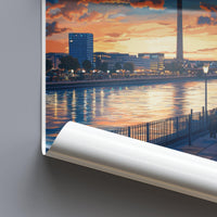 Düsseldorf Poster - Germany Wall Art