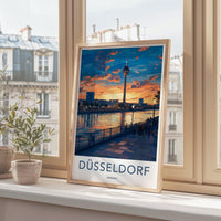 Düsseldorf Poster - Germany Wall Art