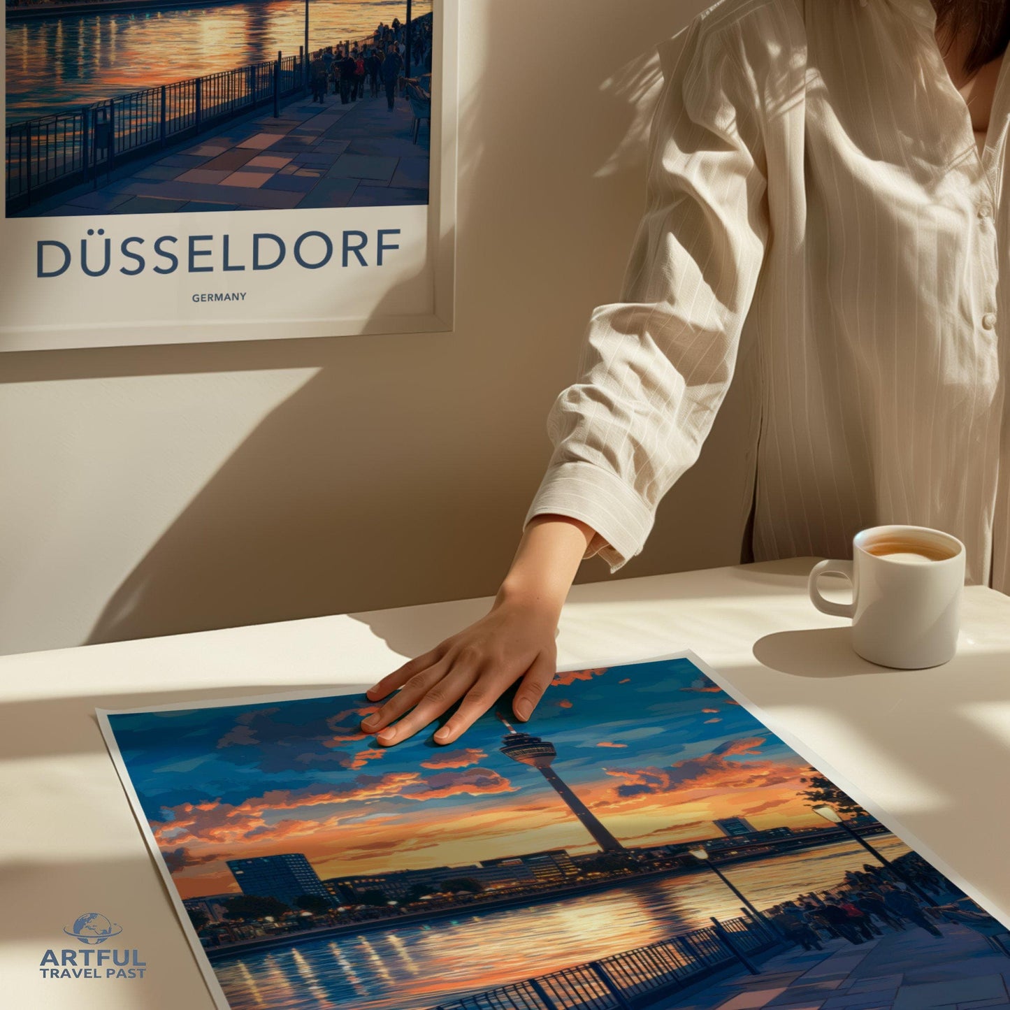 Düsseldorf Poster - Germany Wall Art