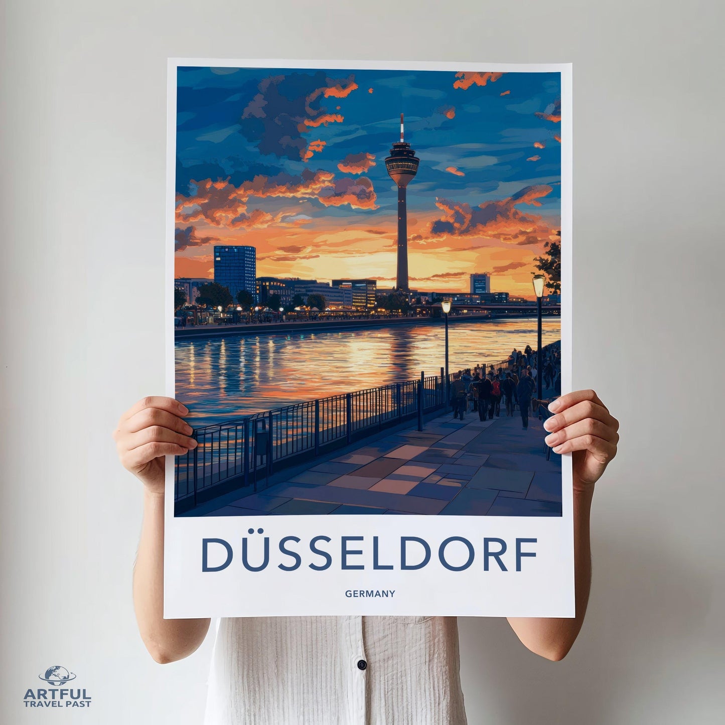 Düsseldorf Poster - Germany Wall Art