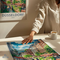 Düsseldorf Poster - Germany Wall Art