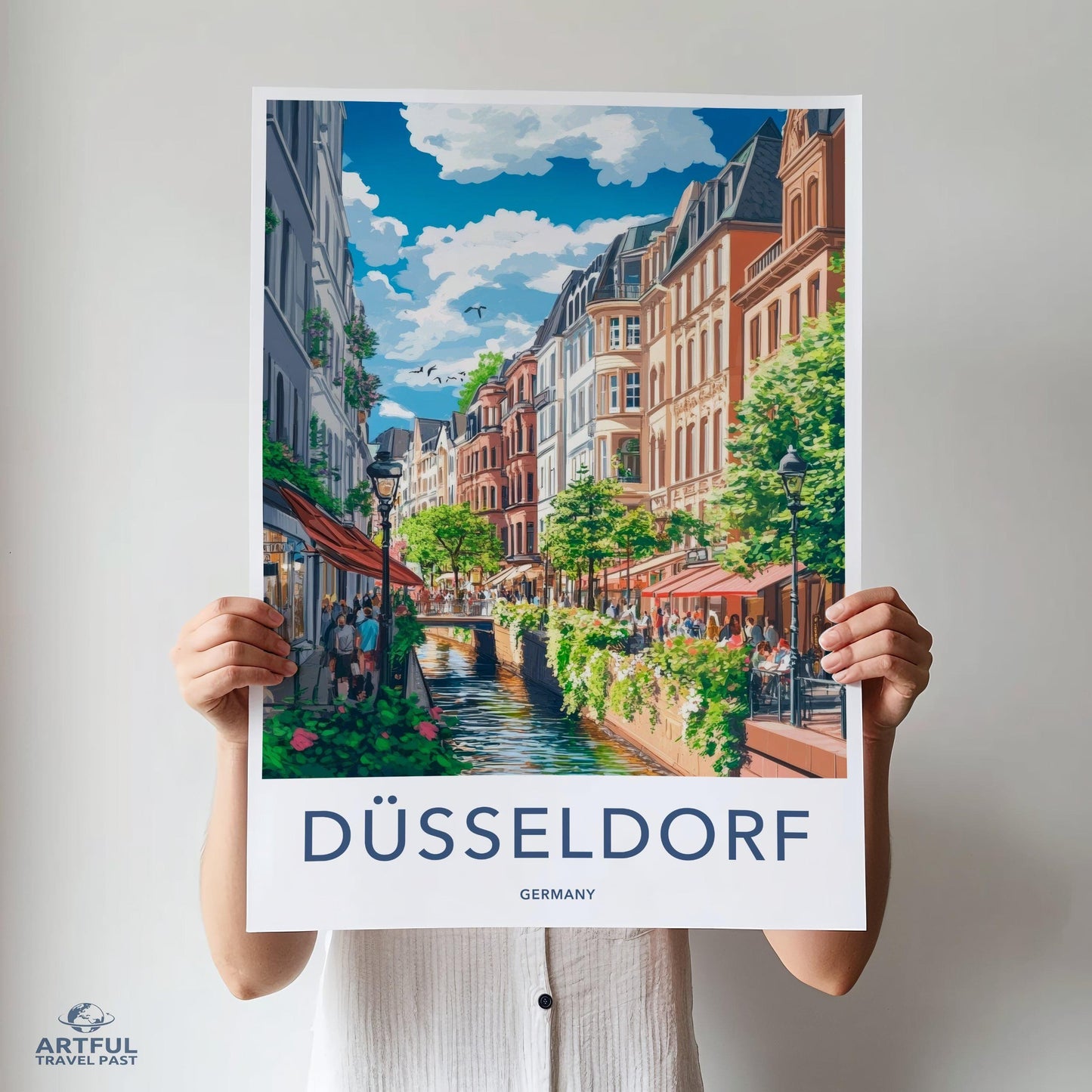 Düsseldorf Poster - Germany Wall Art