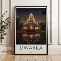 Dwarka Poster - Gujarat Wall Art