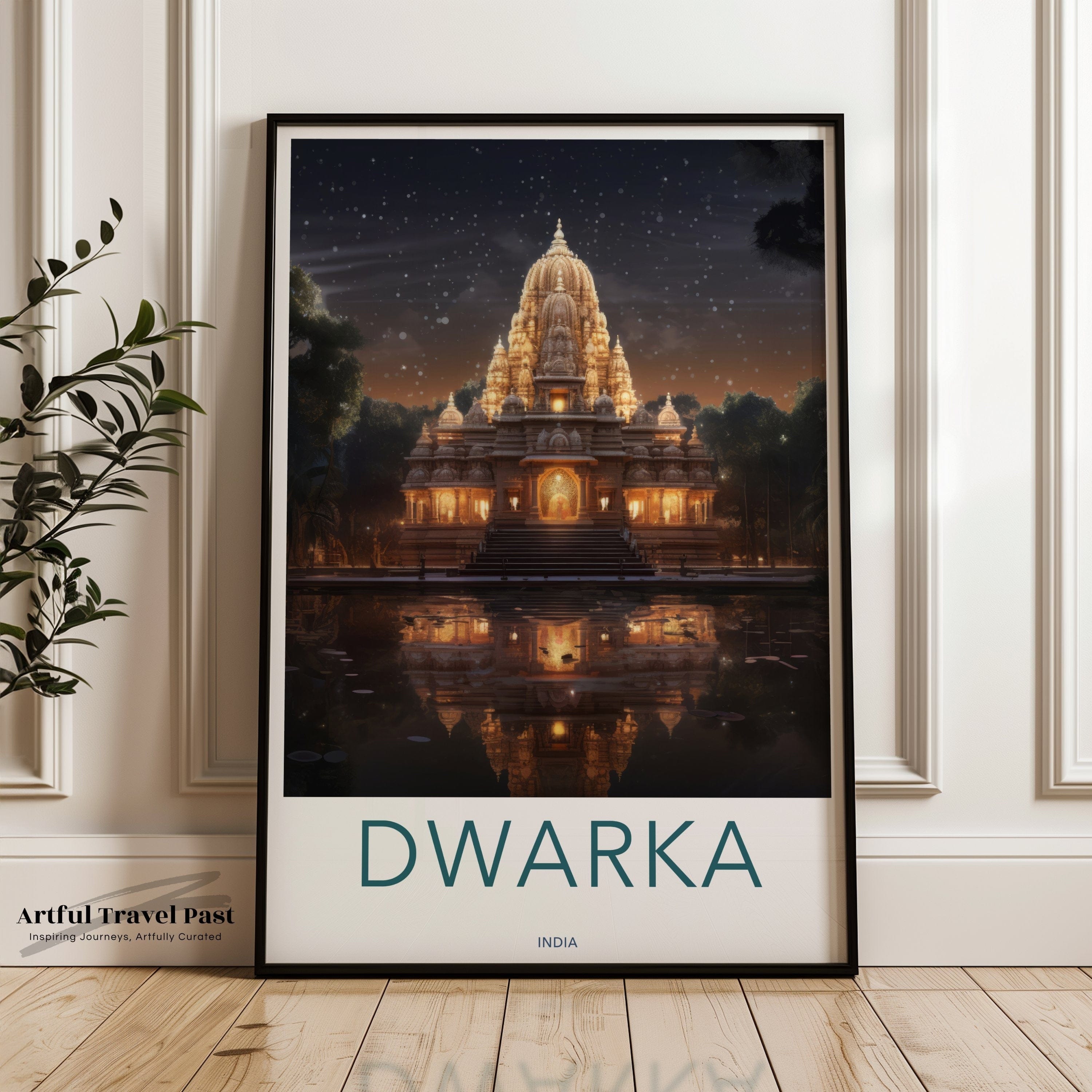 Dwarka Poster - Gujarat Wall Art